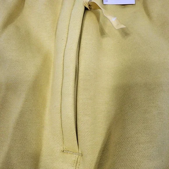 Nike Solo Swoosh Heavy Weight Yellow Fleece Sweatpants Men's 4XL DX1364 063 NWT - Picture 7 of 15
